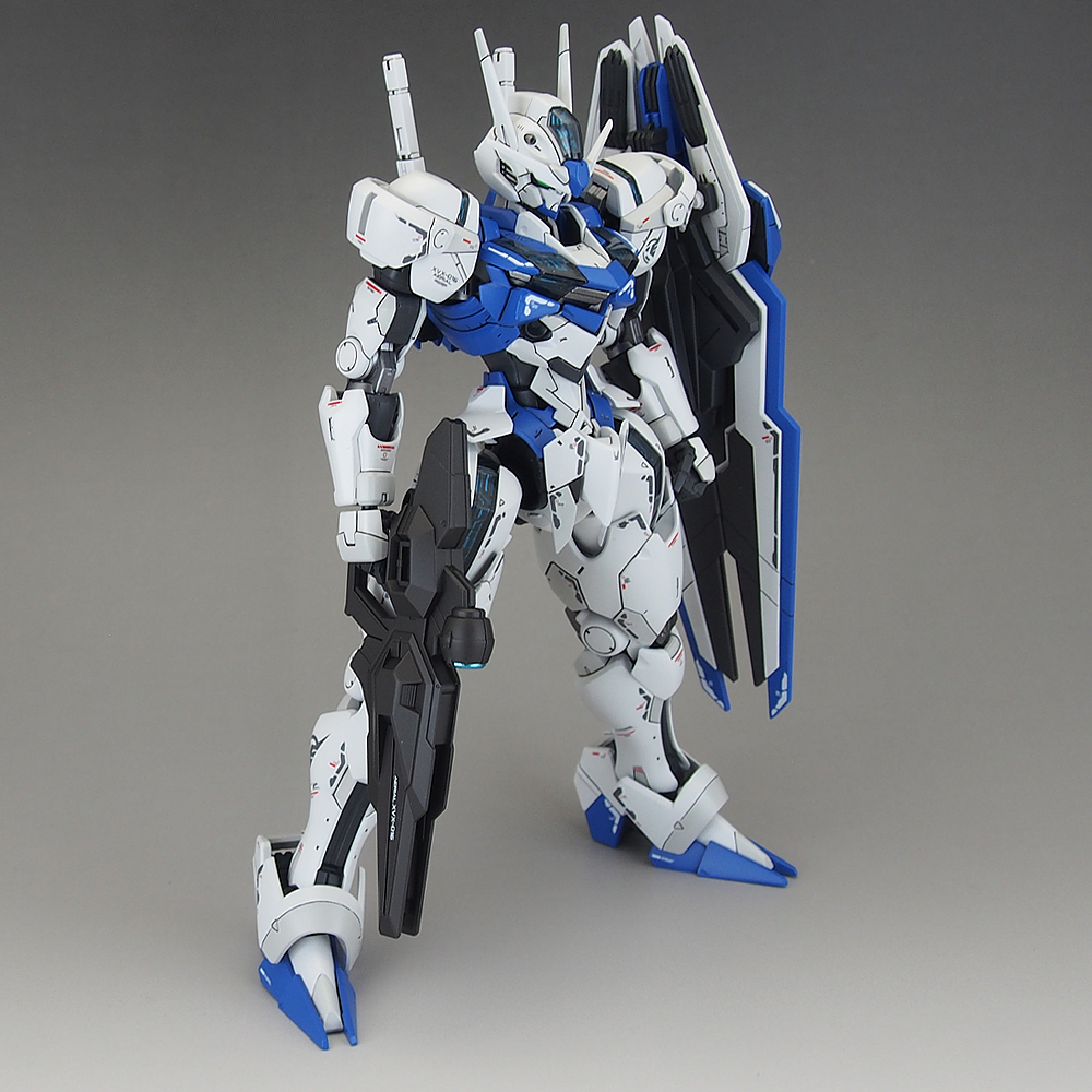 完成品] FM XVX-016 GUNDAM AERIAL: テキトーモケイ