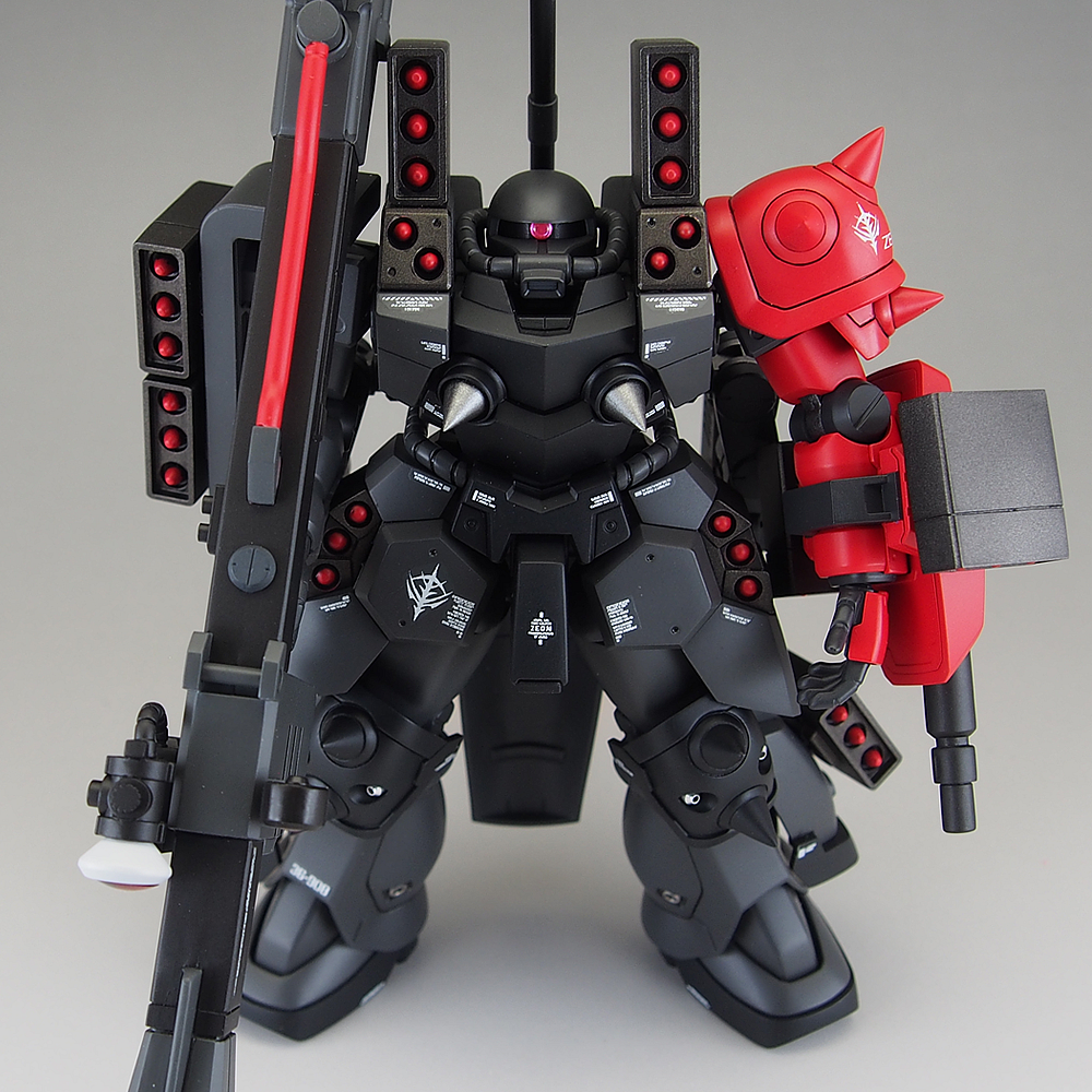 完成品] HGGB GPB-06F SUPER CUSTOM ZAKU F2000: テキトーモケイ