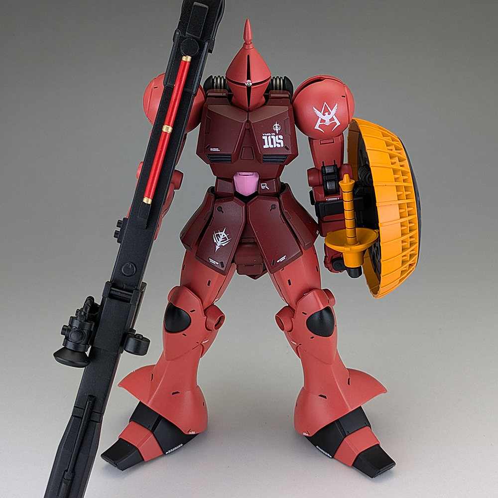 完成品] HGUC YMS-15 GYAN (CHAR AZNABLE's CUSTOM) | テキトーオヤジノ墓 (旧テキトーモケイ)