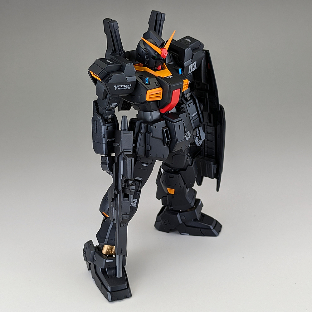 完成品] RG RX-178 GUNDAM Mk-II TITANS | テキトーオヤジノ墓 (旧
