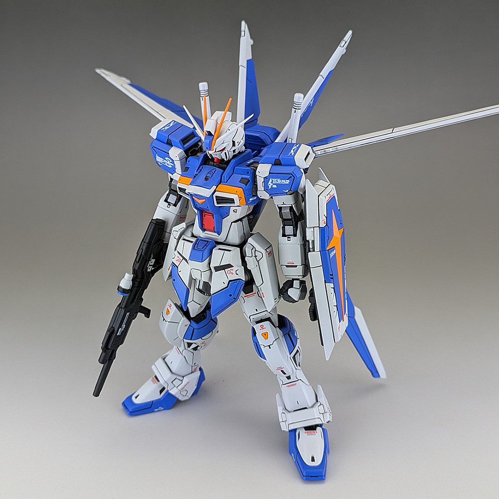 完成品] RG ZGMF-X56S/α FORCE IMPULSE GUNDAM | テキトーオヤジ